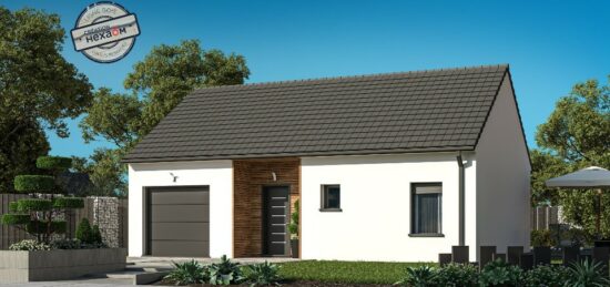Maison neuve à Nesles, Hauts-de-France