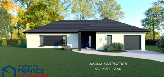 Maison neuve à Bienvillers-au-Bois, Hauts-de-France