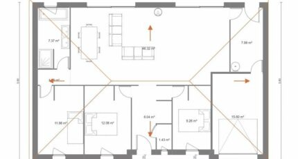 Écurie Maison neuve - 2440861-1215modele620220929VuGHQ.jpeg Maisons France Confort
