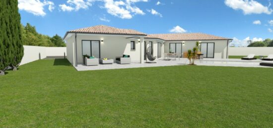 Maison neuve à Bragayrac, Occitanie