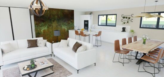 Maison neuve à , Ardèche