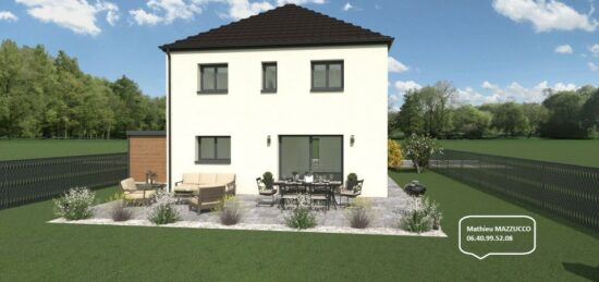 Maison neuve à , Nord