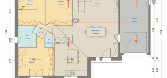 Maison neuve à , Eure