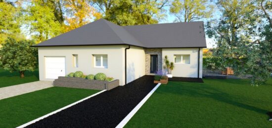 Maison neuve à Yvré-l'Évêque, Pays de la Loire