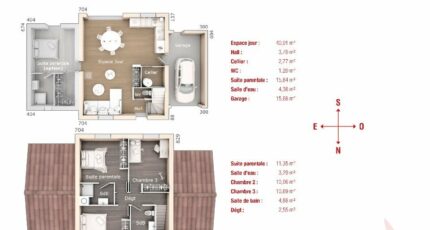 Sorgues Maison neuve - 2456211-3418modele820191107oiH14.jpeg Maisons France Confort