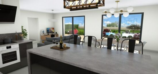 Maison neuve à Bourg-Saint-Andéol, Auvergne-Rhône-Alpes