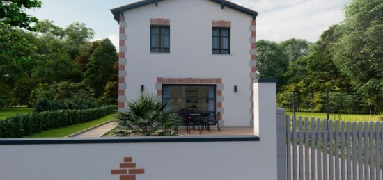 Maison neuve à , Landes