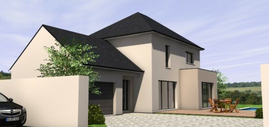 Maison neuve à Mazé, Pays de la Loire