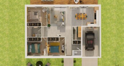 Flines-lez-Raches Maison neuve - 2389985-4586modele620210611rISQ1.jpeg Maisons France Confort