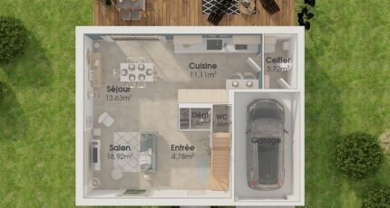 Flines-lez-Raches Maison neuve - 2389987-4586modele620210617p9CyV.jpeg Maisons France Confort