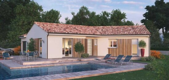 Maison neuve à Saint-Pardoux-du-Breuil, Nouvelle-Aquitaine