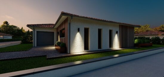 Maison neuve à Saint-Sulpice-et-Cameyrac, Nouvelle-Aquitaine