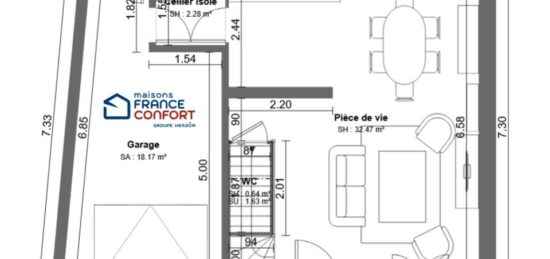 Maison neuve à , Seine-et-Marne