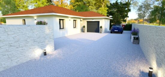 Maison neuve à , Ardèche