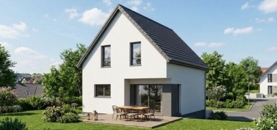Maison neuve à , Bas-Rhin