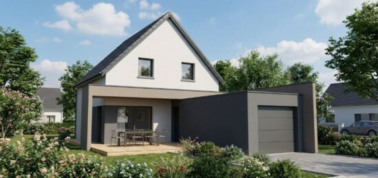 Maison neuve à Sundhoffen, Grand Est