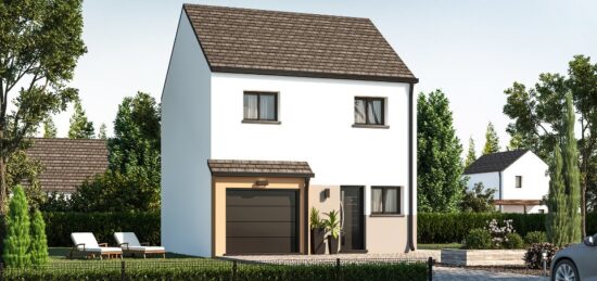Maison neuve à Plaintel, Bretagne