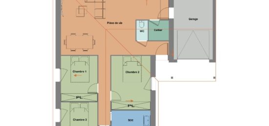 Maison neuve à , Côtes-d'Armor