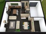 Maison à construire à Calonne-Ricouart (62470) 2466335-5804modele620210429bWXyU.jpeg Maisons France Confort