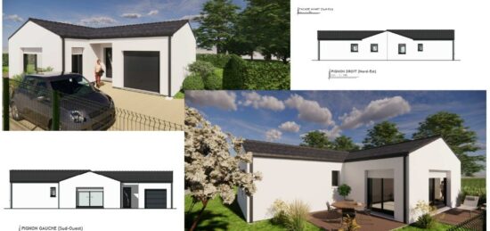 Maison neuve à Bretignolles-sur-Mer, Pays de la Loire