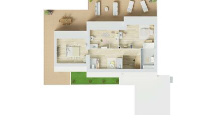 Courchelettes Maison neuve - 2466804-4586modele9202410048xGH6.jpeg Maisons France Confort