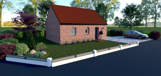 Maison neuve à , Nord