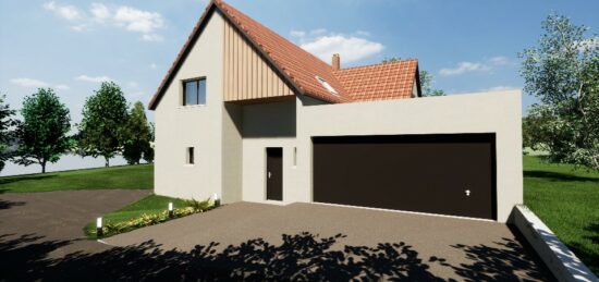 Maison neuve à Nordhouse, Grand Est