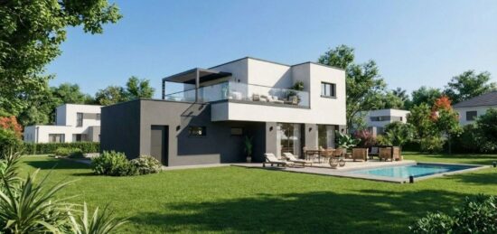Maison neuve à , Bas-Rhin