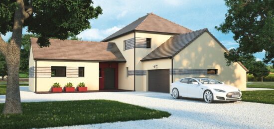 Maison neuve à Civry-la-Forêt, Île-de-France