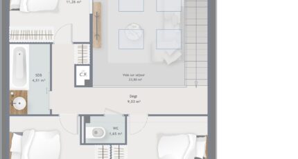 Ballancourt-sur-Essonne Maison neuve - 2468062-4586modele920200407GfZ6h.jpeg Maisons France Confort