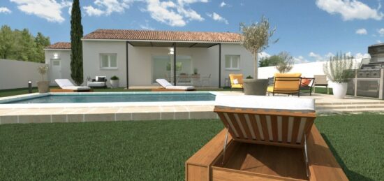Maison neuve à Sainte-Valière, Occitanie