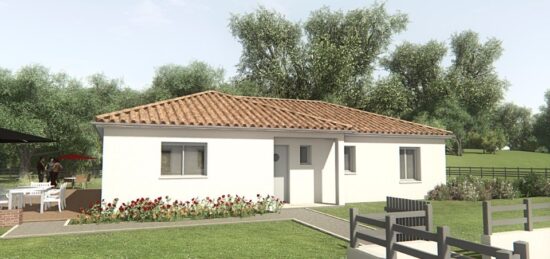 Maison neuve à Bosmie-l'Aiguille, Nouvelle-Aquitaine