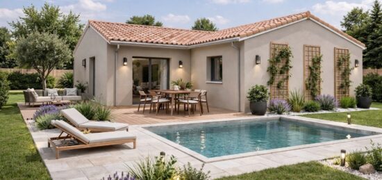 Maison neuve à Mimbaste, Nouvelle-Aquitaine