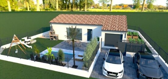 Maison neuve à Espondeilhan, Occitanie