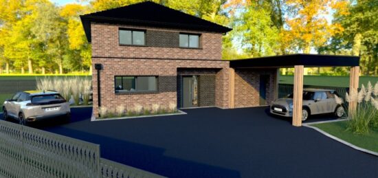 Maison neuve à Haussy, Hauts-de-France