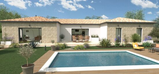 Maison neuve à Berrias-et-Casteljau, Auvergne-Rhône-Alpes