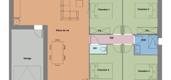 Maison neuve à , Côtes-d'Armor