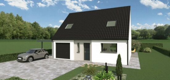 Maison neuve à Serques, Hauts-de-France