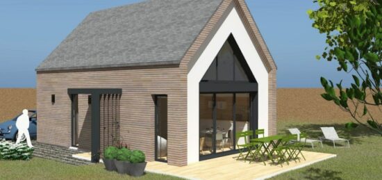 Maison neuve à Penmarch, Bretagne