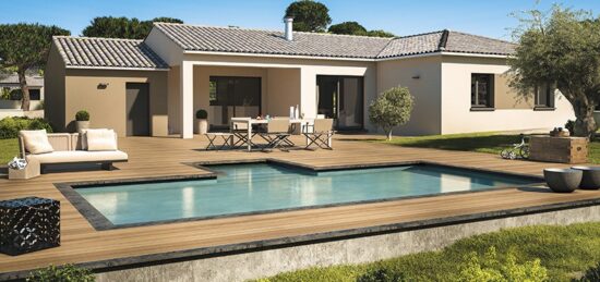 Maison neuve à Aniane, Occitanie