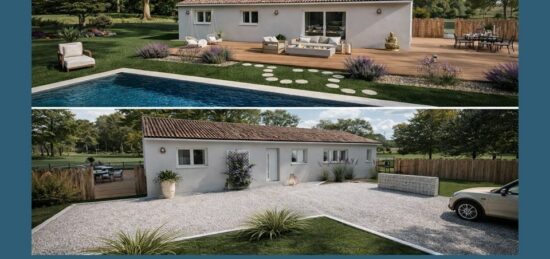 Maison neuve à Prignac-et-Marcamps, Nouvelle-Aquitaine