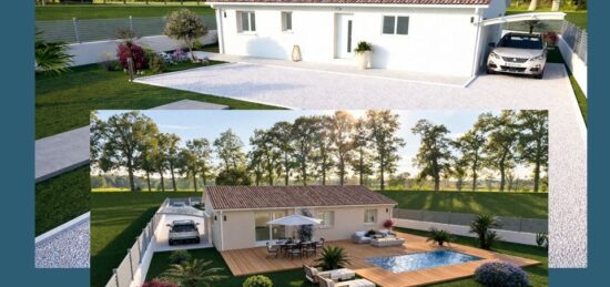 Maison neuve à Prignac-et-Marcamps, Nouvelle-Aquitaine