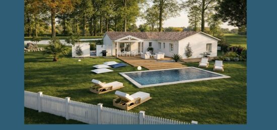 Maison neuve à Saint-Savin, Nouvelle-Aquitaine