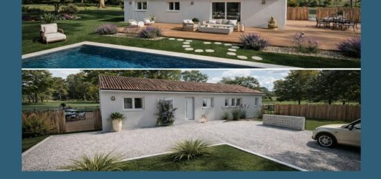 Maison neuve à Plassac, Nouvelle-Aquitaine