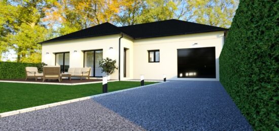 Maison neuve à Mouen, Normandie