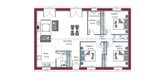 Maison neuve à , Pyrénées-Atlantiques
