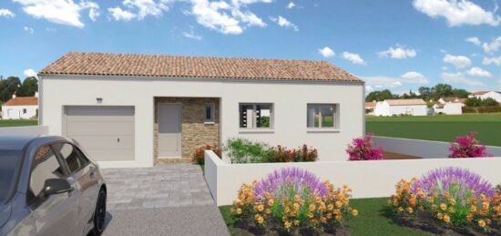 Maison neuve à Saint-Rogatien, Nouvelle-Aquitaine