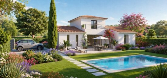 Maison neuve à Pourrières, Provence-Alpes-Côte d'Azur