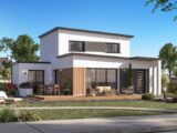 Maison à construire à Le Drennec (29860) 2478973-5377modele620230706C2Gth.jpeg Maisons France Confort