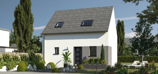 Maison neuve à Plancoët, Bretagne